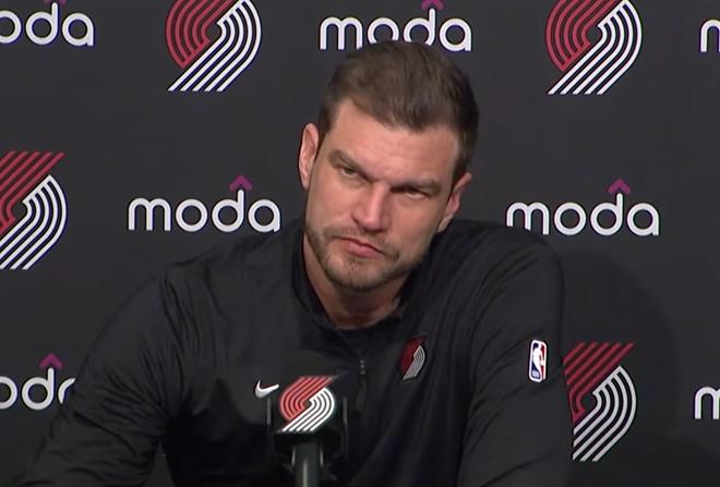 开拓者大胜奇才 斯普利特：未来对阵快船是赛季