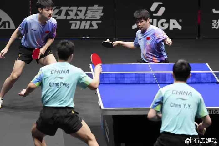 温瑞博李和宸爆冷夺冠 国乒男双新星崛起